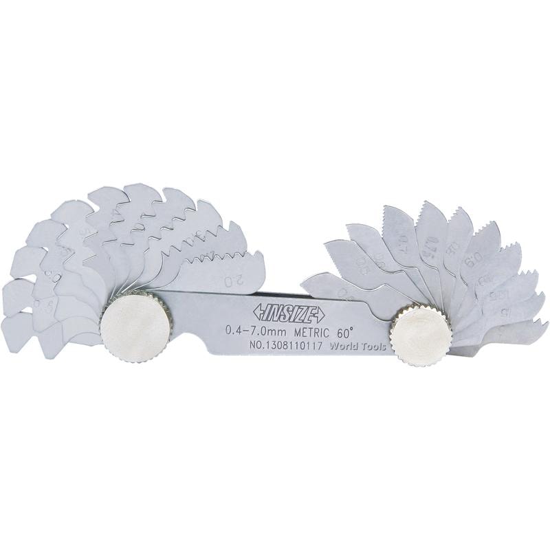 CALIBRE DE ROSCA WHITWORTH 55 GRAUS COM 28 PEÇAS 4 A 62TPI - 4820