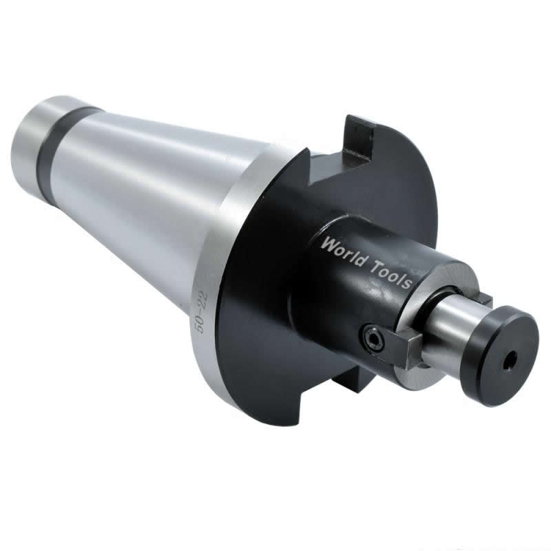 CONE ISO50 DIN2080 PORTA FRESA / CABEÇOTE Ø 22MM L040MM - NT50