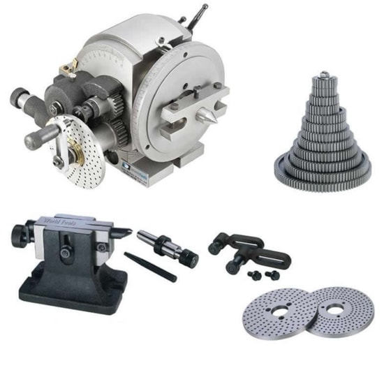 Divisores De 435 DIVISOR UNIVERSAL ALTURA 132MM COM CONTRA-PONTA E DISCOS DIVISORES - BS