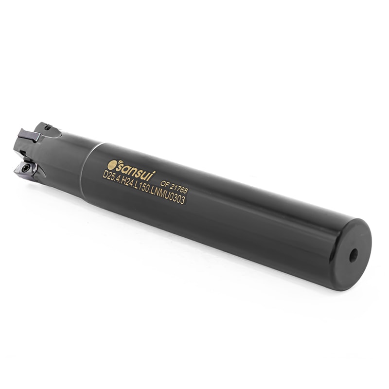 FRESA DE TOPO Ø 25 X 150MM 4 CORTES HASTE Ø 24,0MM PARA INSERTO