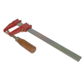 GRAMPO SARGENTO DE AVANCO RAPIDO E BARRA CHATA TIPO F ABERTURA DE 0800MM SGT-010 GRAMPO SARGENTO DE AVANCO RAPIDO E BARRA CHATA TIPO F ABERTURA DE 0800MM SGT-010