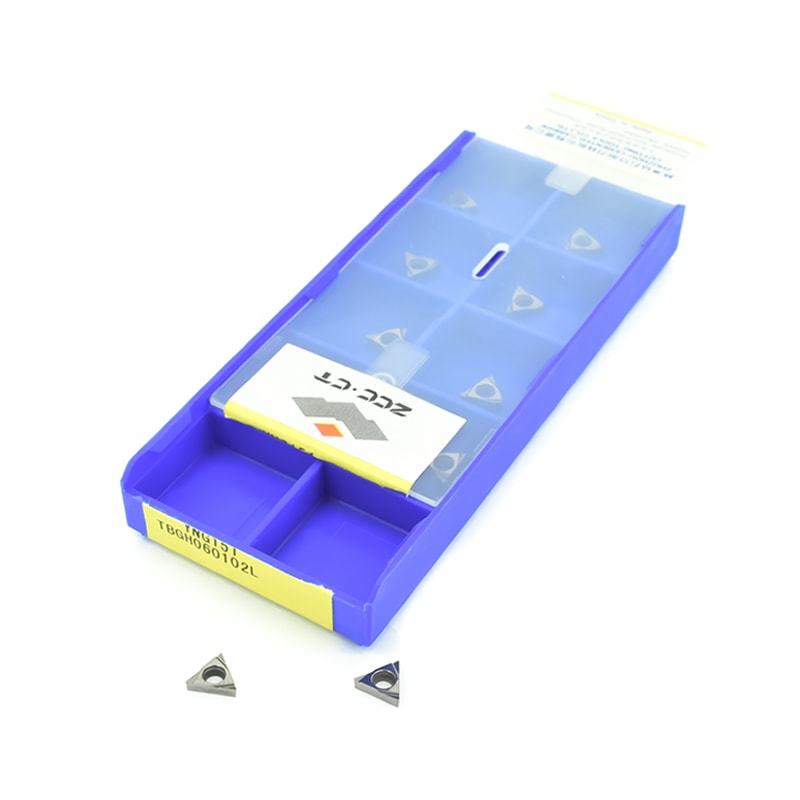 INSERTO CERMET PARA MANDRILAMENTO TPGH 090204L YNG151 - ZCC CT INSERTO CERMET PARA MANDRILAMENTO TPGH 090204L YNG151 - ZCC CT