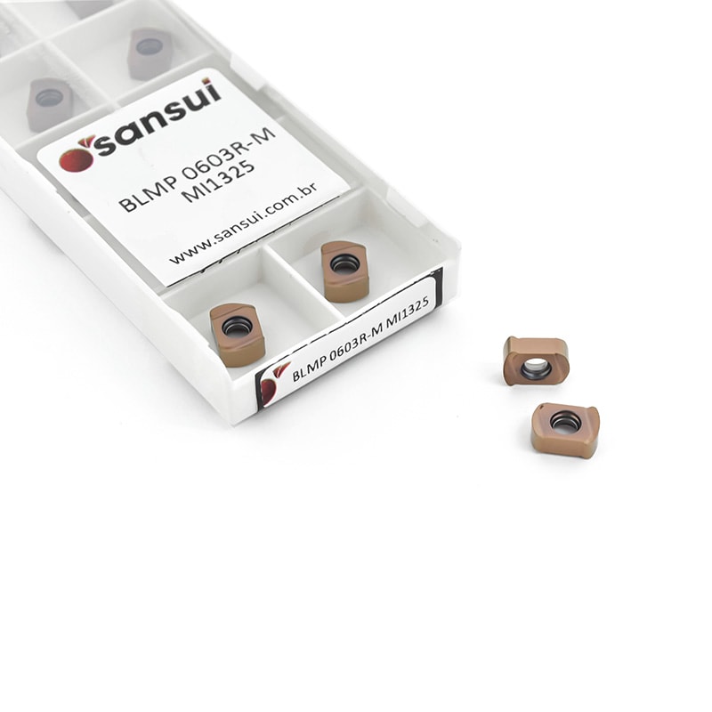 INSERTO PARA FRESAMENTO BLMP 0603 R-M MI1325 ALTO AVANÇO - SANSUI