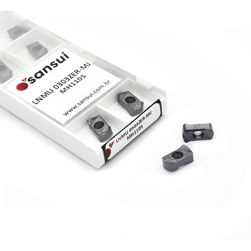 INSERTO PARA FRESAMENTO LNMU 0303 ZER-MJ MH1105 ALTO AVANÇO - SANSUI