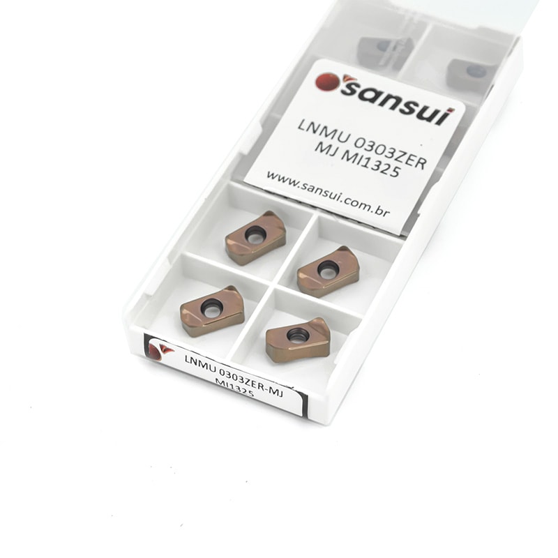 INSERTO PARA FRESAMENTO LNMU 0303 ZER-MJ MI1325 ALTO AVANÇO - SANSUI