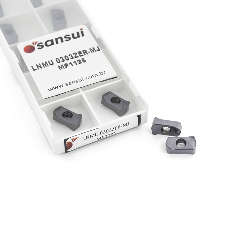 INSERTO PARA FRESAMENTO LNMU 0303 ZER-MJ MP1125 ALTO AVANÇO - SANSUI
