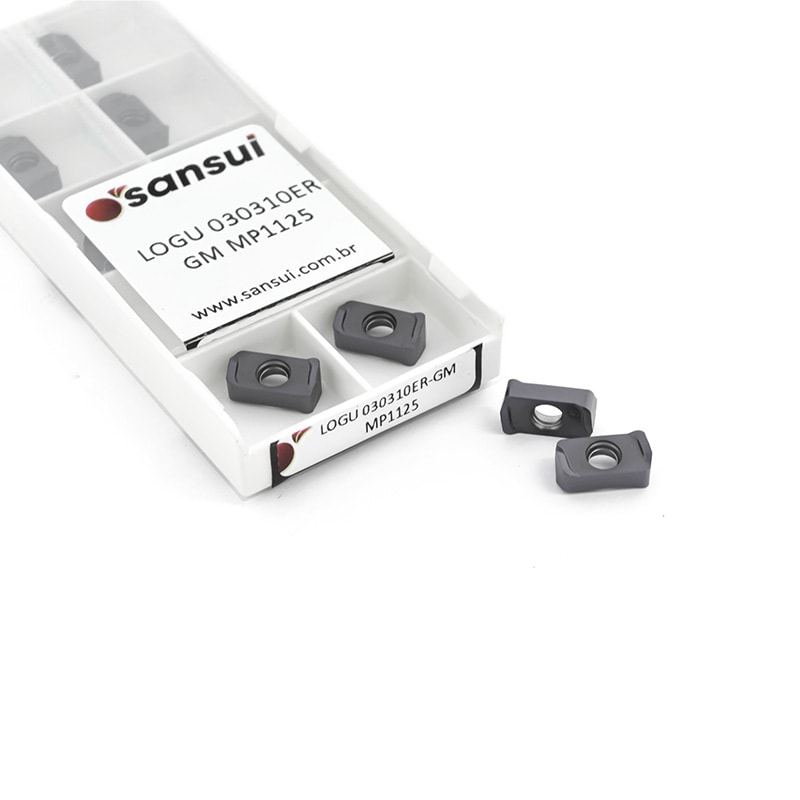 INSERTO PARA FRESAMENTO LNMU 0303 ZER-MJ MP1125 ALTO AVANÇO - SANSUI