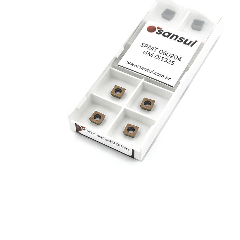 INSERTO PARA FURAÇÃO SPMT 060204 GM DI1325 - SANSUI