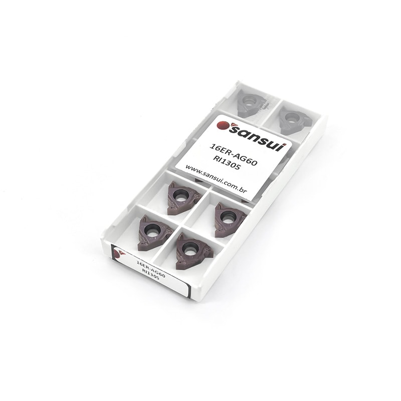 INSERTO PARA ROSCA EXTERNA 60 GRAUS - 16ER-AG60 RI1305 - SANSUI