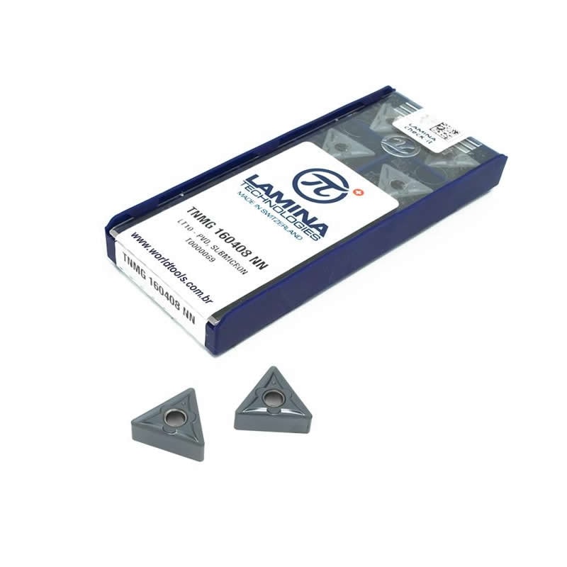 INSERTO PARA TORNEAMENTO TNMG 160408 NN LT10 - LAMINA