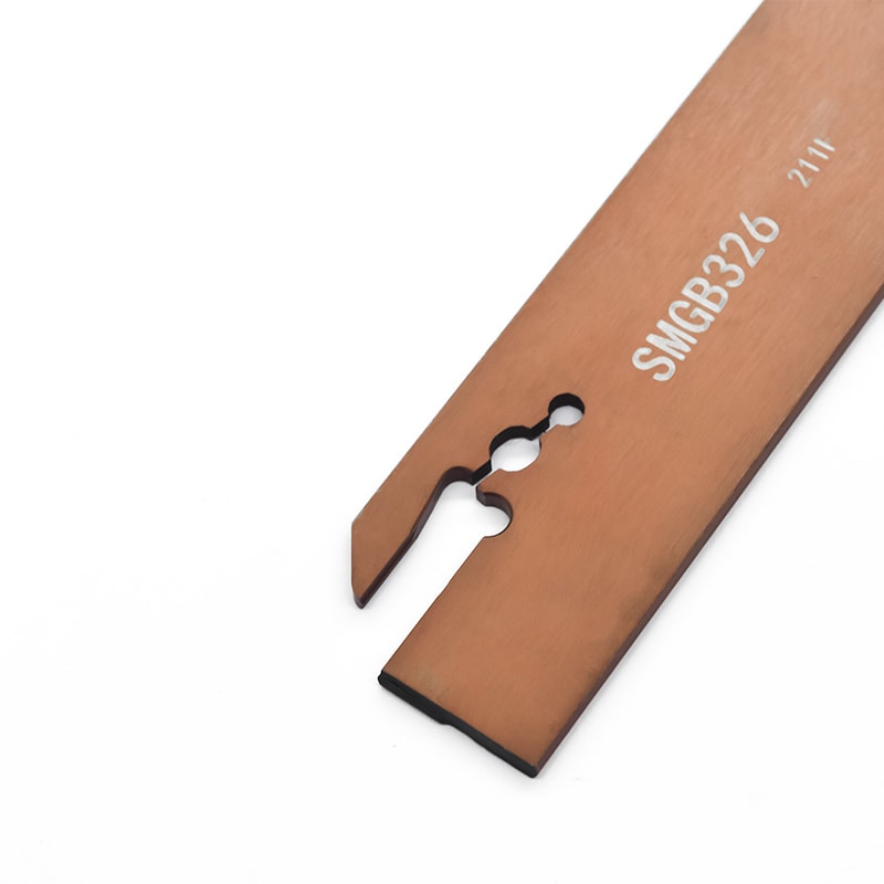 LÂMINA PORTA BEDAME 26MM PARA INSERTO MGMN 3MM - MGEH-26-3 DRY CUT