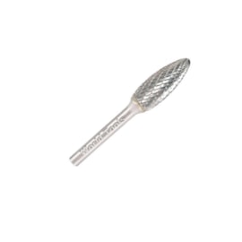 LIMA ROTATIVA DE METAL DURO TIPO CHAMA Ø 16,0MM H6 DOUBLE CUT - P815 DORMER LIMA ROTATIVA DE METAL DURO TIPO CHAMA Ø 16,0MM H6 DOUBLE CUT - P815 DORMER