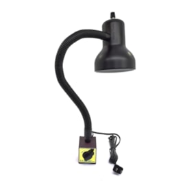 LUMINARIA COM ESTRUTURA CIRCULAR BASE MAGNETICA INCORPORADA 220V - VML-C VERTEX LUMINARIA COM ESTRUTURA CIRCULAR BASE MAGNETICA INCORPORADA 220V - VML-C VERTEX