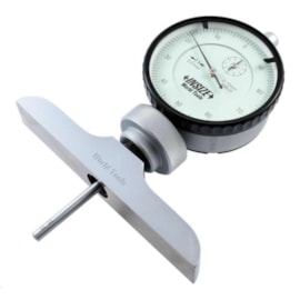 MEDIDOR DE PROFUNDIDADE COM RELOGIO 0 A 30 X 0,01MM BASE 101,5MM - 2341-102 INSIZE MEDIDOR DE PROFUNDIDADE COM RELOGIO 0 A 30 X 0,01MM BASE 101,5MM - 2341-102 INSIZE