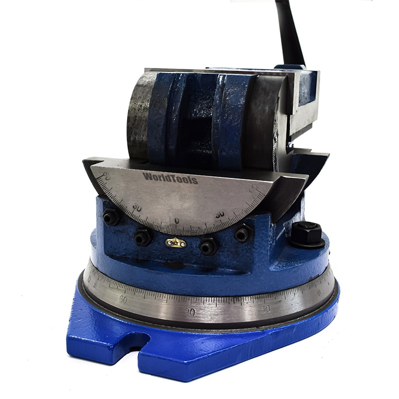 MORSA GIRATÓRIA INCLINÁVEL EM 90 GRAUS ABERTURA DE 0 A 125MM - VW