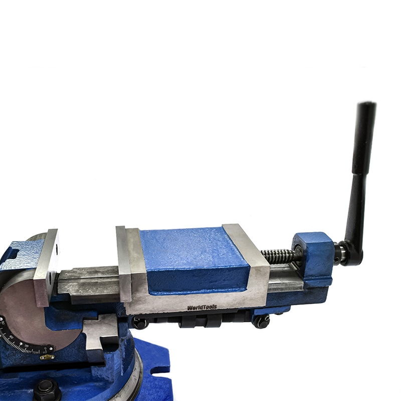 MORSA GIRATÓRIA INCLINÁVEL EM 90 GRAUS ABERTURA DE 0 A 125MM - VW