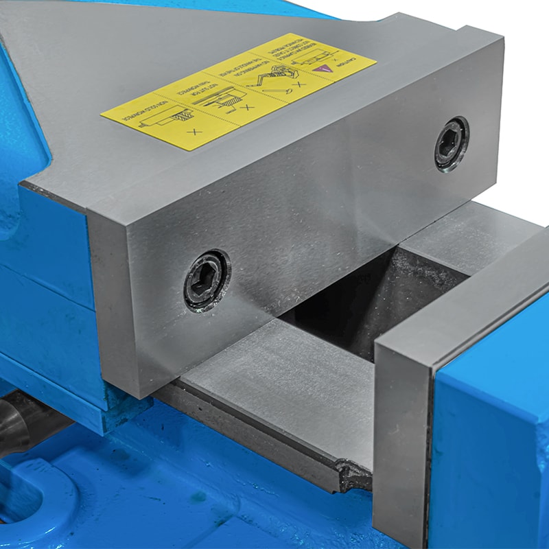 MORSA HIDRÁULICA FIXA ABERTURA 0 A 305MM E 5.000KGF MORDENTES DE