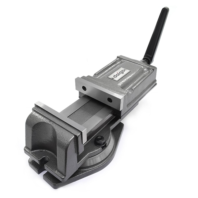 MORSA MECÂNICA GIRATÓRIA ABERTURA 0 A 100MM MORDENTES 125MM - QH12