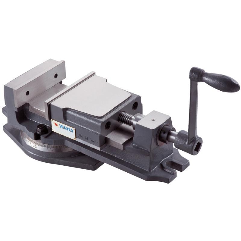 MORSA MECÂNICA GIRATÓRIA ABERTURA 0 A 150MM MORDENTES 200MM - VK-8