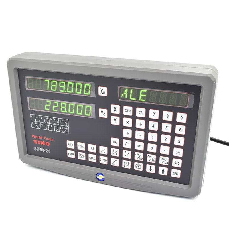 PAINEL INDICADOR DIGITAL 2 EIXOS X E Y PARA MÁQUINAS OPERATRIZES