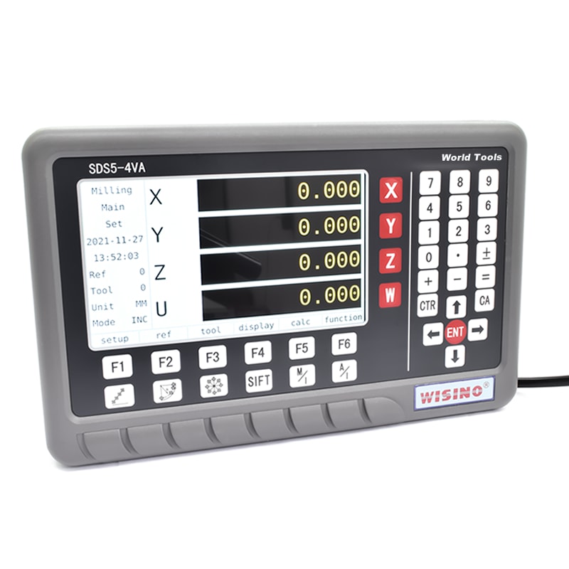 sino@ページ PAINEL INDICADOR DIGITAL LCD 4 EIXOS X, Y, Z E W PARA MÁQUINAS