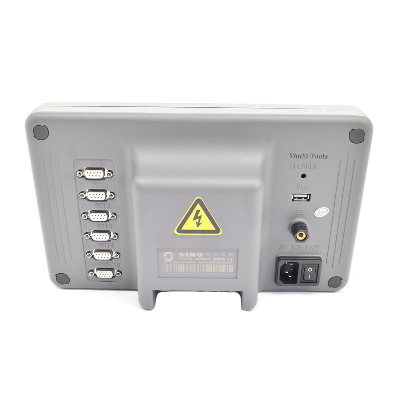 PAINEL INDICADOR DIGITAL LCD 4 EIXOS X, Y, Z E W PARA MÁQUINAS