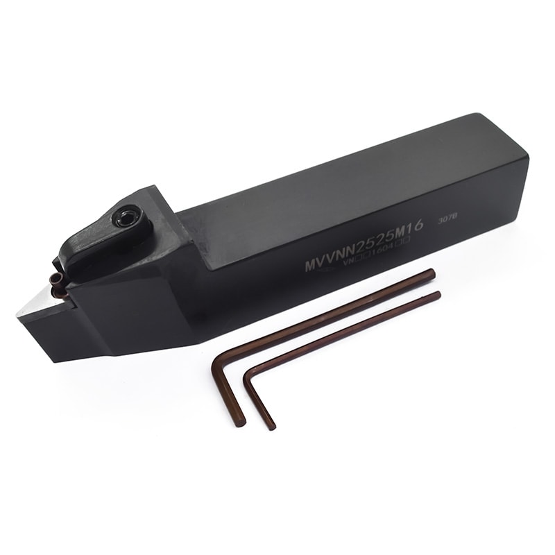 SUPORTE EXTERNO DE TORNO MVVNN 2525 M16 PARA INSERTO VNMG 16 - DRY CUT