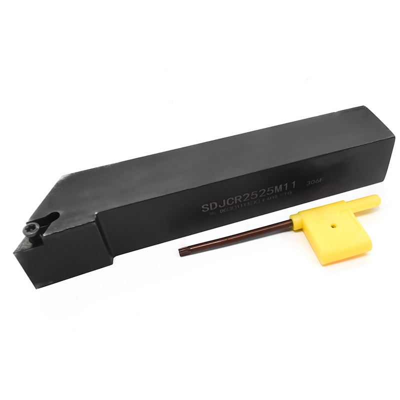 SUPORTE EXTERNO DE TORNO SDJCR 1616 H11 PARA INSERTO DCMT 11 - DRY CUT
